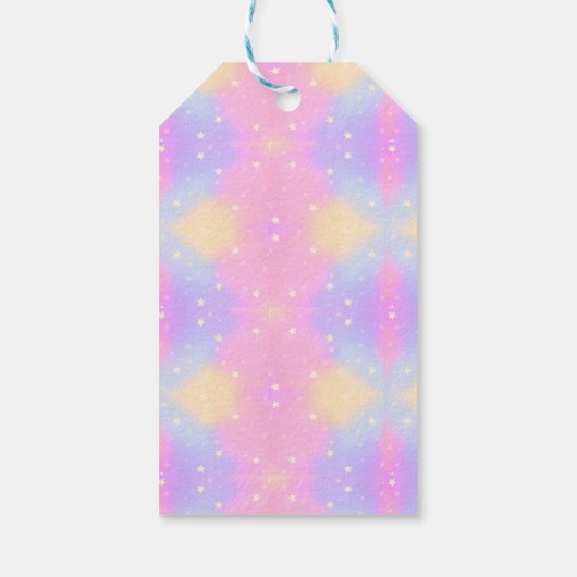 Mermaid 3rd Birthday-wijziging Geef tekst aan Pers Cadeaulabel (Achterkant)