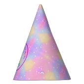 Mermaid 3rd Birthday-wijziging Geef tekst aan Pers Feesthoedjes (Rechts)