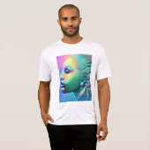 Mermaid Alien Science fiction T-Shirt (Voorkant volledig)