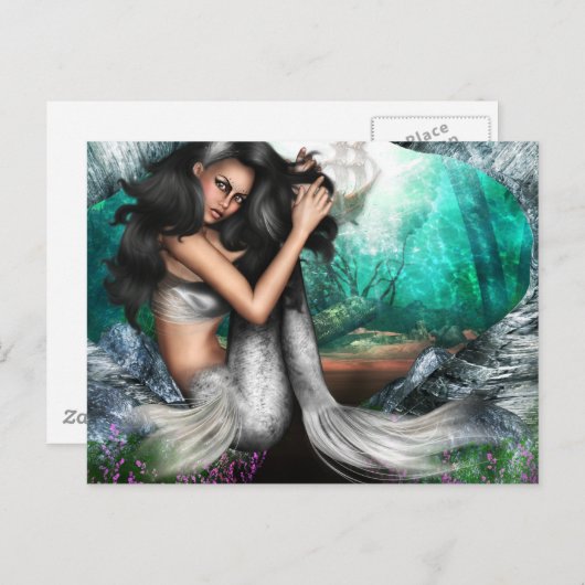 Mermaid Allure Briefkaart (Voorkant / Achterkant)
