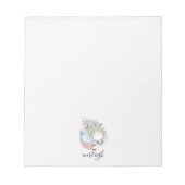 Mermaid and Fish Kind op maat Notitieblok (Voorkant)