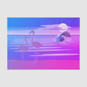 Mermaid and Flamingo Tissue Paper Tissuepapier