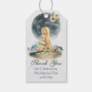 Mermaid and Full Moon Beach Vrijgezellenfeest Favo Cadeaulabel