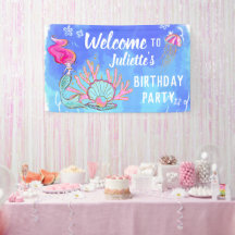 Mermaid and Pearl Clam Birthday