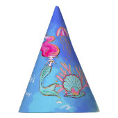 Mermaid and Pearl Clam Feesthoedjes (Rechts)