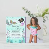 Mermaid and Pirate - Hartelijk dank voor uw kaart (Staand voorkant)