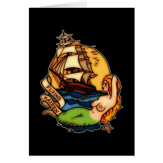 Mermaid and Pirate Ship (Voorkant)