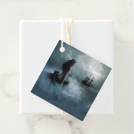 Mermaid and Pirate Ship Bedankjes Labels (In situ)