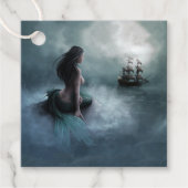 Mermaid and Pirate Ship Bedankjes Labels (Voorkant)