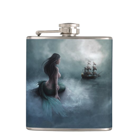 Mermaid and Pirate Ship Heupfles (Voorkant)