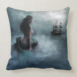 Mermaid and Pirate Ship Kussen