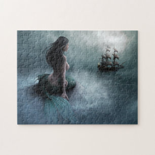 Mermaid and Pirate Ship Legpuzzel