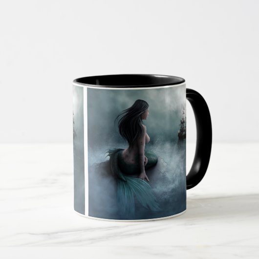 Mermaid and Pirate Ship Mok (Voorkant rechts)