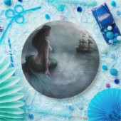 Mermaid and Pirate Ship Papieren Bordje (Feest)