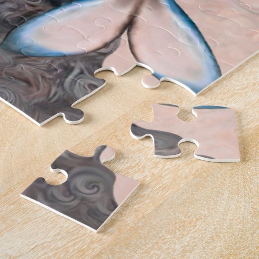 Mermaid and Roos Fantasy Myth Puzzle Legpuzzel (Zijkant)