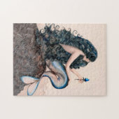 Mermaid and Roos Fantasy Myth Puzzle Legpuzzel (Horizontaal)