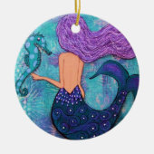 Mermaid and Seahorse Ornament (Voorkant)