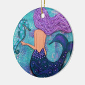 Mermaid and Seahorse Ornament (Links)