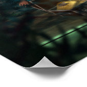 Mermaid and Treasure - POSTER (Hoek)