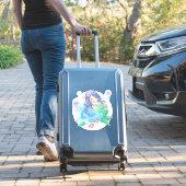 Mermaid and Turtle Sticker (Koffer Insitu)