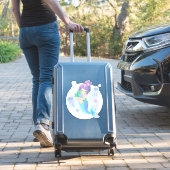 Mermaid and Turtles Sticker (Koffer Insitu)