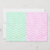 Mermaid and Unicorn Joint Birthday Invitation Kaart (Achterkant)