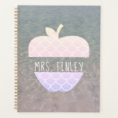 Mermaid Apple Ocean Teacher Planner (Voorkant)