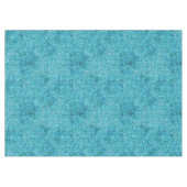 Mermaid Aqua Glitz Glitter Tafelkleed (Voorkant (Horizontaal))