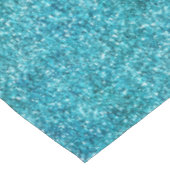 Mermaid Aqua Glitz Glitter Tafelkleed (Gekanteld)