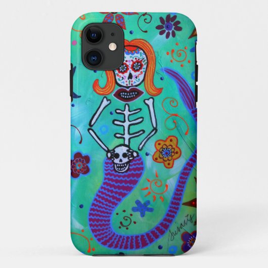 MERMAID AQUAMARINE Case-Mate iPhone CASE (Achterkant)