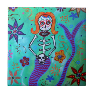 MERMAID AQUAMARINE TEGELTJE