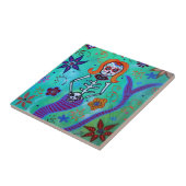 MERMAID AQUAMARINE TEGELTJE (Zijkant)