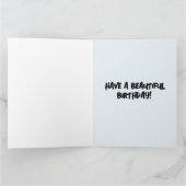  MERMAID ART BIRTHDAY Wenskaart Kaart (Binnen)