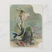 Mermaid  Art Briefkaart (Voorkant)