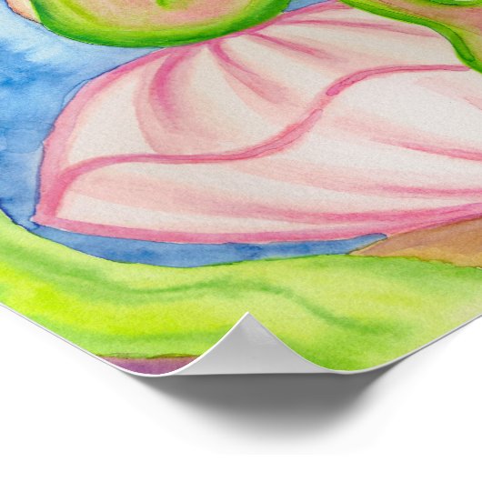 Mermaid Art Poster Print (Hoek)