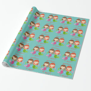 Mermaid at Heart Cadeaupapier