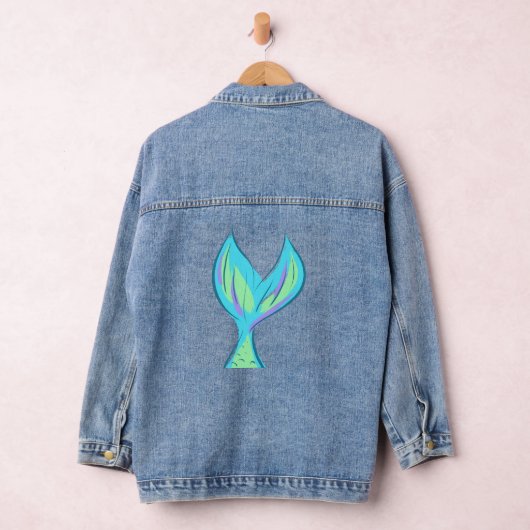 Mermaid at Heart Denim Jacket (Hangar)