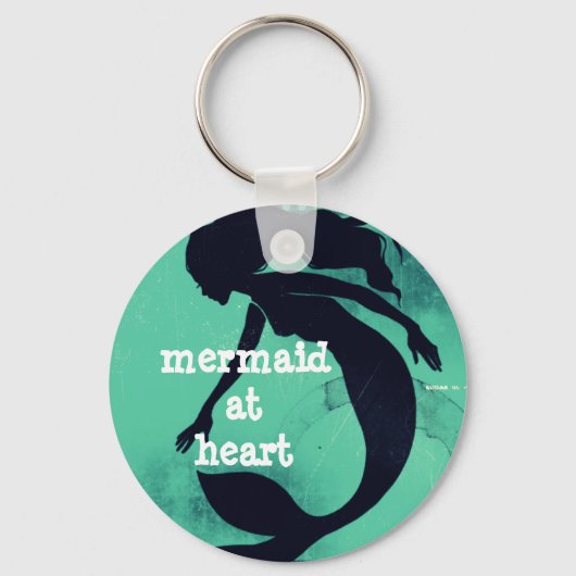 Mermaid at Heart Sleutelhanger (Voorkant)
