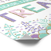 Mermaid Babies zijn zoete gebarentaal onder Zee. Poster (Hoek)