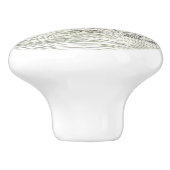 Mermaid & baby art van Amelia Bauerle Bowerley Keramische Knop (Zijkant)