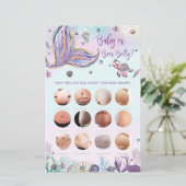 Mermaid Baby of Beer Belly Baby shower Game (Staand voorkant)