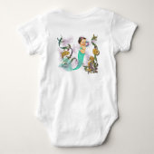Mermaid Baby Romper (Achterkant)