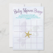Mermaid Baby shower Bingo Kaarten (Voorkant)