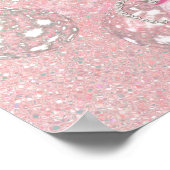 Mermaid Baby shower Birthday Welcome Sign Shell Poster (Hoek)