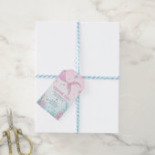 Mermaid Baby Shower Favor Tag Cadeaulabel (Met Touw)
