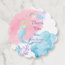 Mermaid Baby shower Invitation