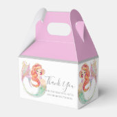 MERMAID-BABY SHOWER KUSTMATEN BEDANKDOOSJES (Voorkant Zijde)