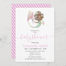 Mermaid Baby shower Nautical