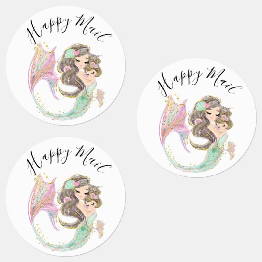 MERMAID BABY SHOWER ONDER ZEE PINK LABELS (Groep)