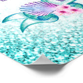 Mermaid Baby shower Signs Poster (Hoek)